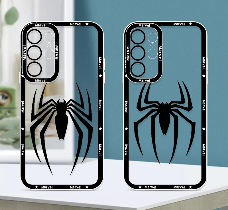 Marvel Spiderman Venom Logo For Samsung Galaxy S23 S22 S21 S20 Pro FE Ultra A52 A53 A71 5G Angel Eyes Transparent Phone Case
Marvel Spiderman Venom Logo For Samsung Galaxy S23 S22 S21 S20 Pro FE Ultra A52 A53 A71 5G Angel Eyes Transparent Phone Case