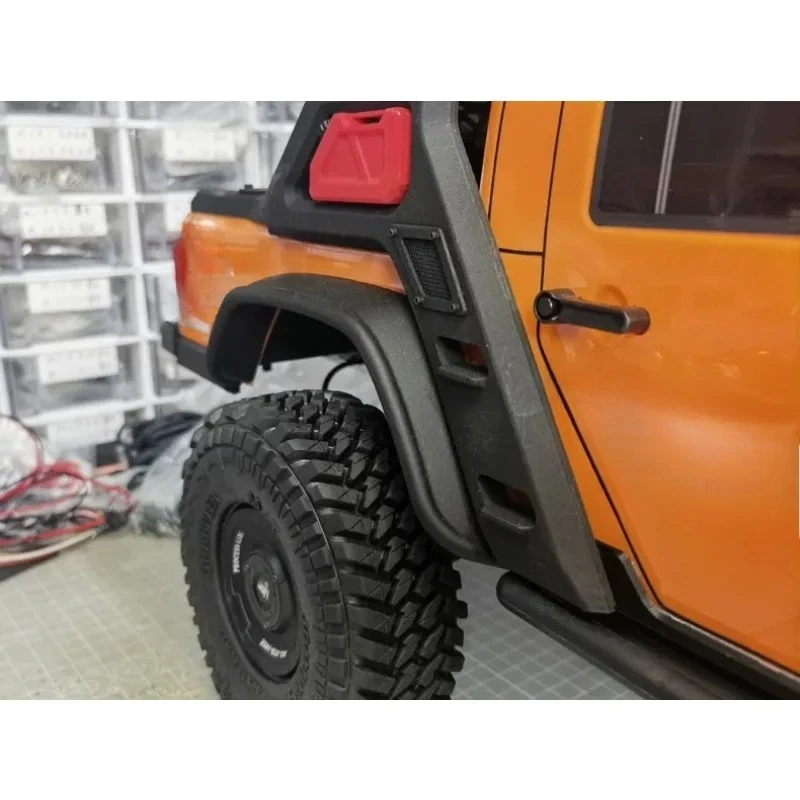 For CROSSRC EMO X4 1/8 Scale RC Crawler Gantry Mod Kit Rear Roll Cage Upgrade Accessory Emotional Piece Damage-Free Installation