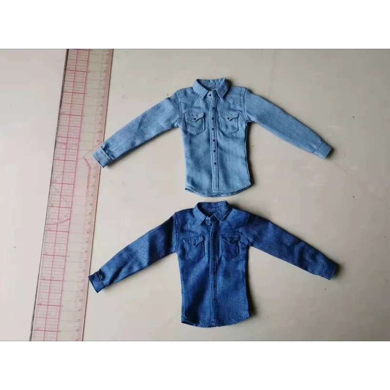 1/6 Scale Male Soldier Accessory Trendy Fashion Denim Shirt Clothes Model for 12'' Narrow Shoulders Action Figures Body
1/6 Scale Male Soldier Accessory Trendy Fashion Denim Shirt Clothes Model for 12'' Narrow Shoulders Action Figures Body