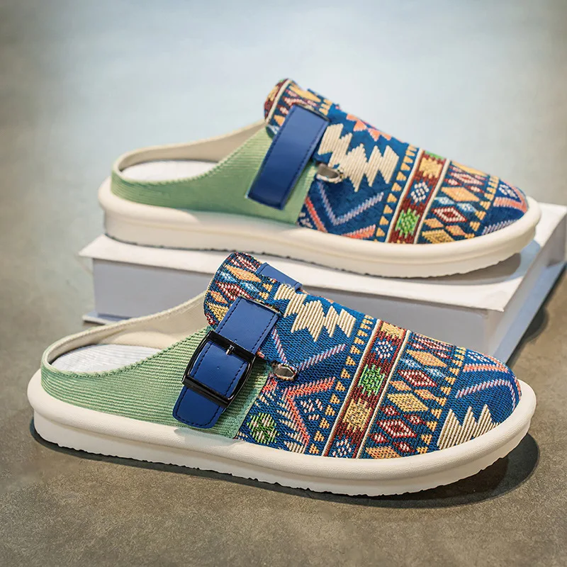 Breathable Mens Slippers Casual Outdoor Summer Shoes Sneakers Walking Hiking Slides Luxury Designer Fashion House Loafers
Breathable Mens Slippers Casual Outdoor Summer Shoes Sneakers Walking Hiking Slides Luxury Designer Fashion House Loafers