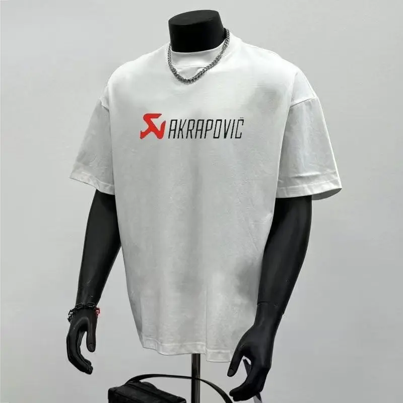 Motorcycle Motorcycle Short-sleeved T-shirt Round Neck Loose American Retro Trendy Brand Oversize Niche Design Handsome Ins
Motorcycle Motorcycle Short-sleeved T-shirt Round Neck Loose American Retro Trendy Brand Oversize Niche Design Handsome Ins