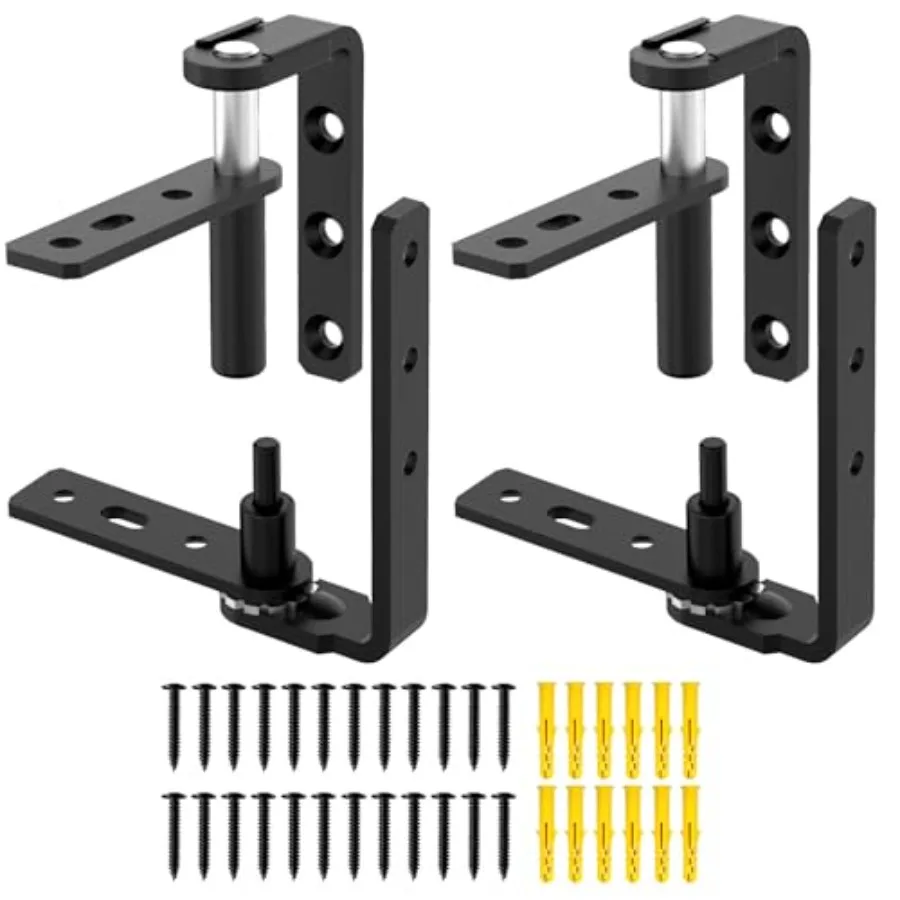 Heavy-Duty Self Closing Saloon Door Hinges, 304 Stainless Steel Self-Return Dual Swing Cafe Hinges for Bar, Patio Doors 2
Heavy-Duty Self Closing Saloon Door Hinges, 304 Stainless Steel Self-Return Dual Swing Cafe Hinges for Bar, Patio Doors 2