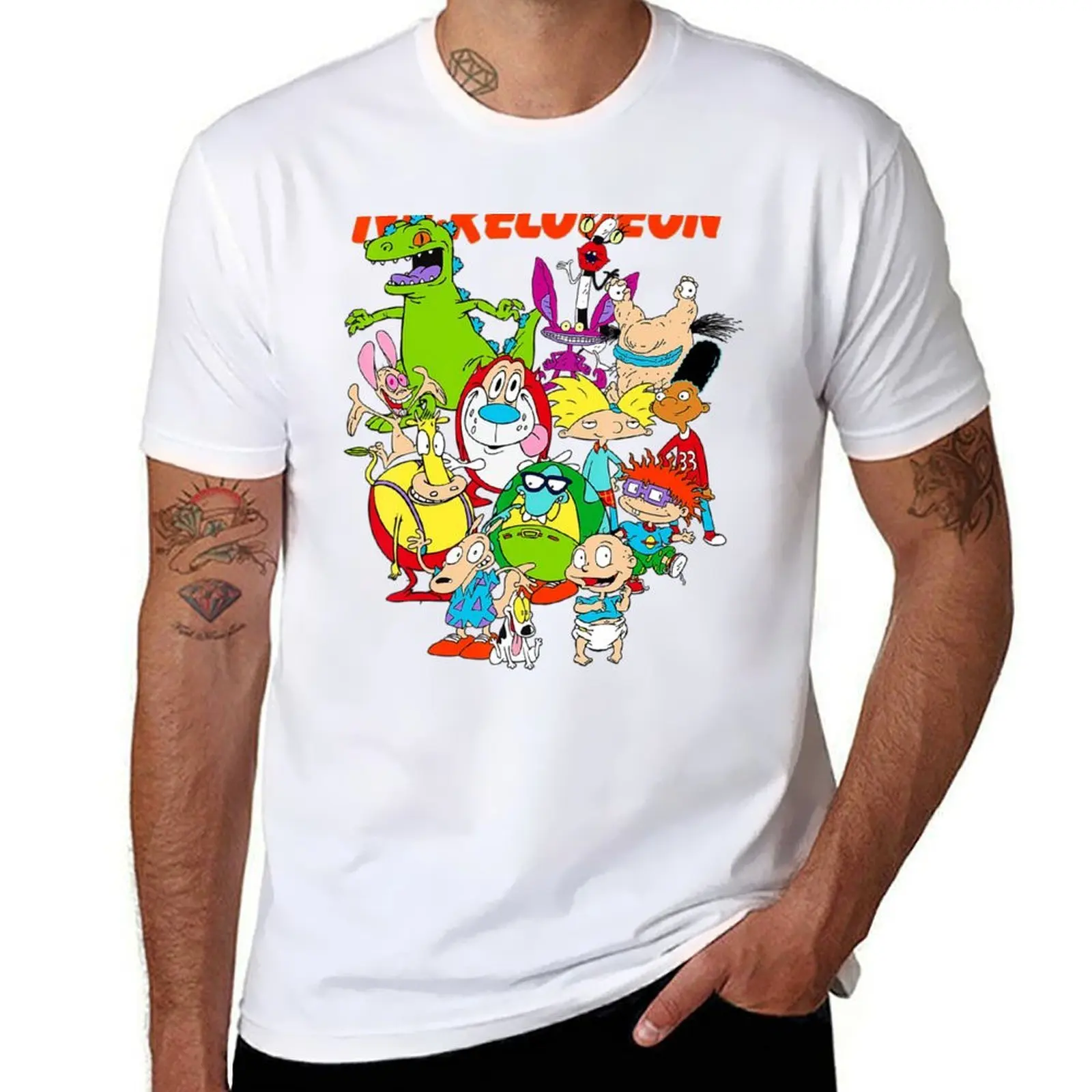 Nickelodeon Classic Nicktoons Hanging On Stoop T-Shirt t shirt men 100% cotton luxury brand man t shirt luxury T-Shirt
Nickelodeon Classic Nicktoons Hanging On Stoop T-Shirt t shirt men 100% cotton luxury brand man t shirt luxury T-Shirt