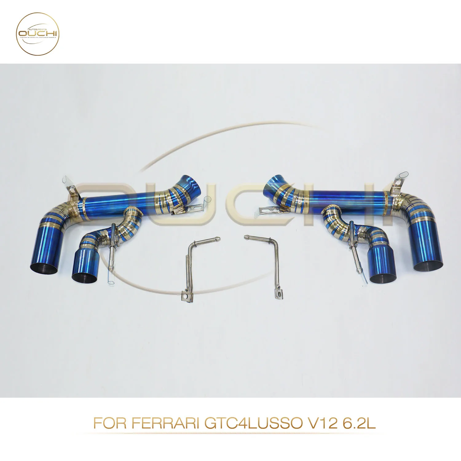OUCHI Factory Direct Sales Titanium Alloy Exhaust Catback For Ferrari GTC4Lusso V12 6.2L Without Valve High Performance Car Part
OUCHI Factory Direct Sales Titanium Alloy Exhaust Catback For Ferrari GTC4Lusso V12 6.2L Without Valve High Performance Car Part