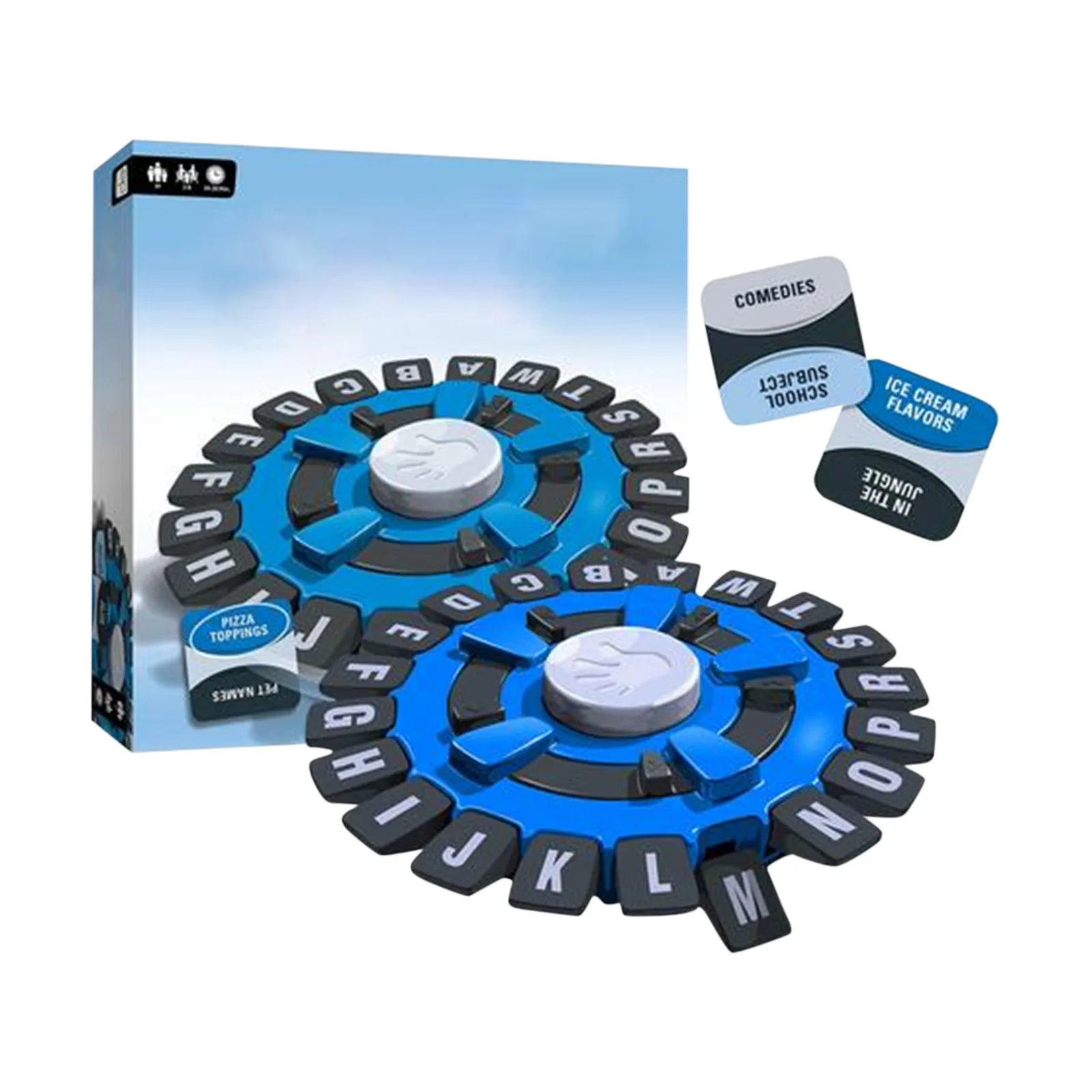 Word Game Fast-Paced Family Board Game Choose a Category & Race Against The Timer to be Last Player Learning Game for All Ages
Word Game Fast-Paced Family Board Game Choose a Category & Race Against The Timer to be Last Player Learning Game for All Ages