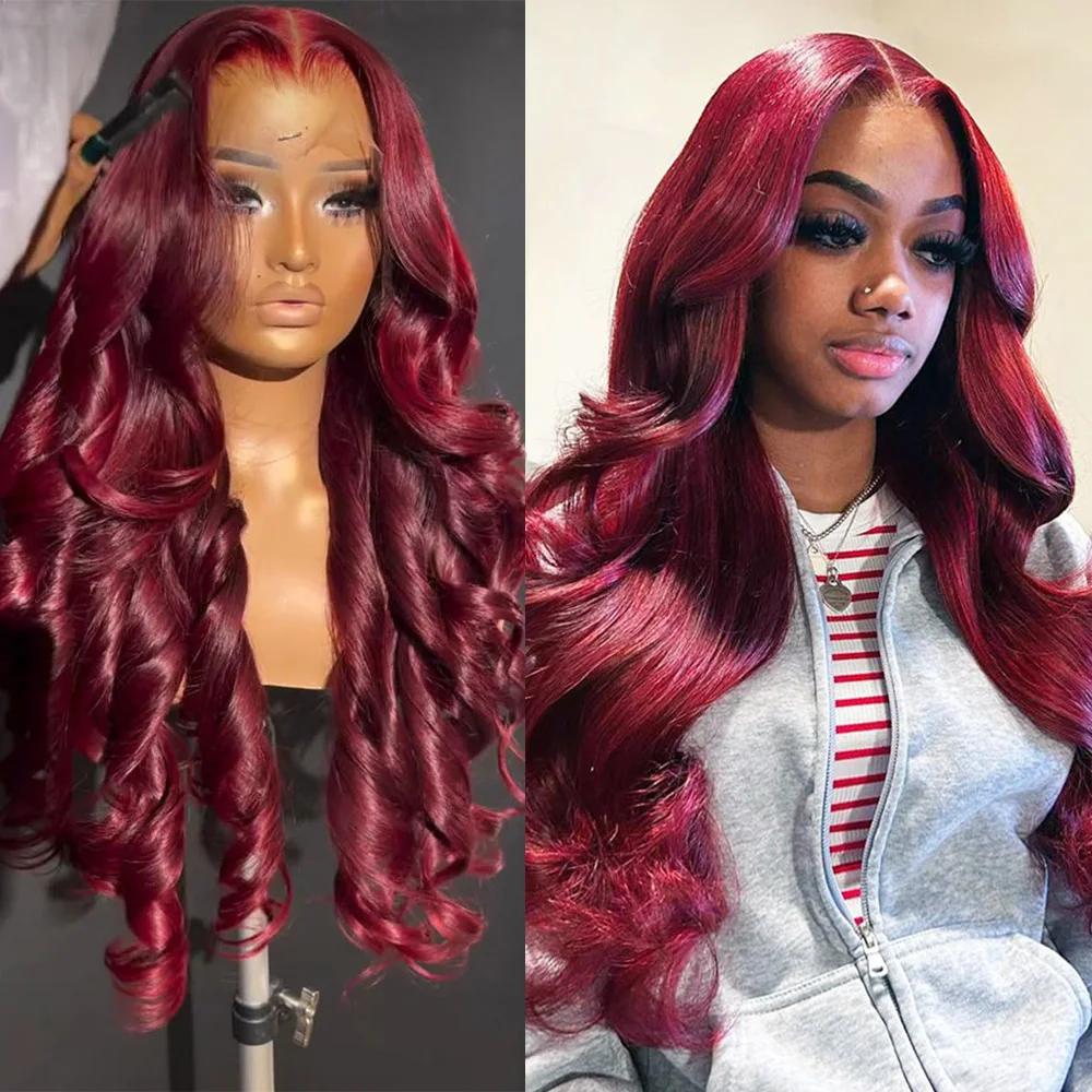 99j Цветные парики Бордовый 200 Плотность Объемная волна 13x4 13x6 HD Кружева спереди 100% человеческие волосы 30 40 дюймов Парик фронтальной части шнурка для женщин
99j Цветные парики Бордовый 200 Плотность Объемная волна 13x4 13x6 HD Кружева спереди 100% человеческие волосы 30 40 дюймов Парик фронтальной части шнурка для женщин