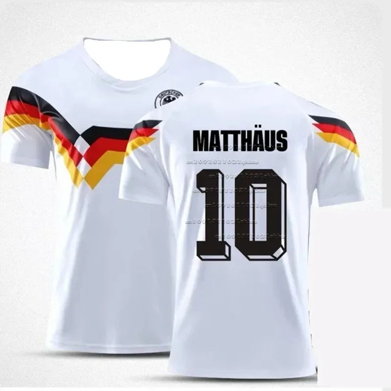 European Cup Modern Style, German National Football Team Men's and Women's T-shirts, Summer Sports Breathable Printed T-shirts
European Cup Modern Style, German National Football Team Men's and Women's T-shirts, Summer Sports Breathable Printed T-shirts
