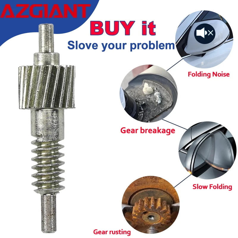 Azgiant Wear-resistant Sliver Gear 20T Car Folding Motor Gear View Mirror Motor Gear For BMW X5 E53/3 Series E46 Buick Rainier
Azgiant Wear-resistant Sliver Gear 20T Car Folding Motor Gear View Mirror Motor Gear For BMW X5 E53/3 Series E46 Buick Rainier