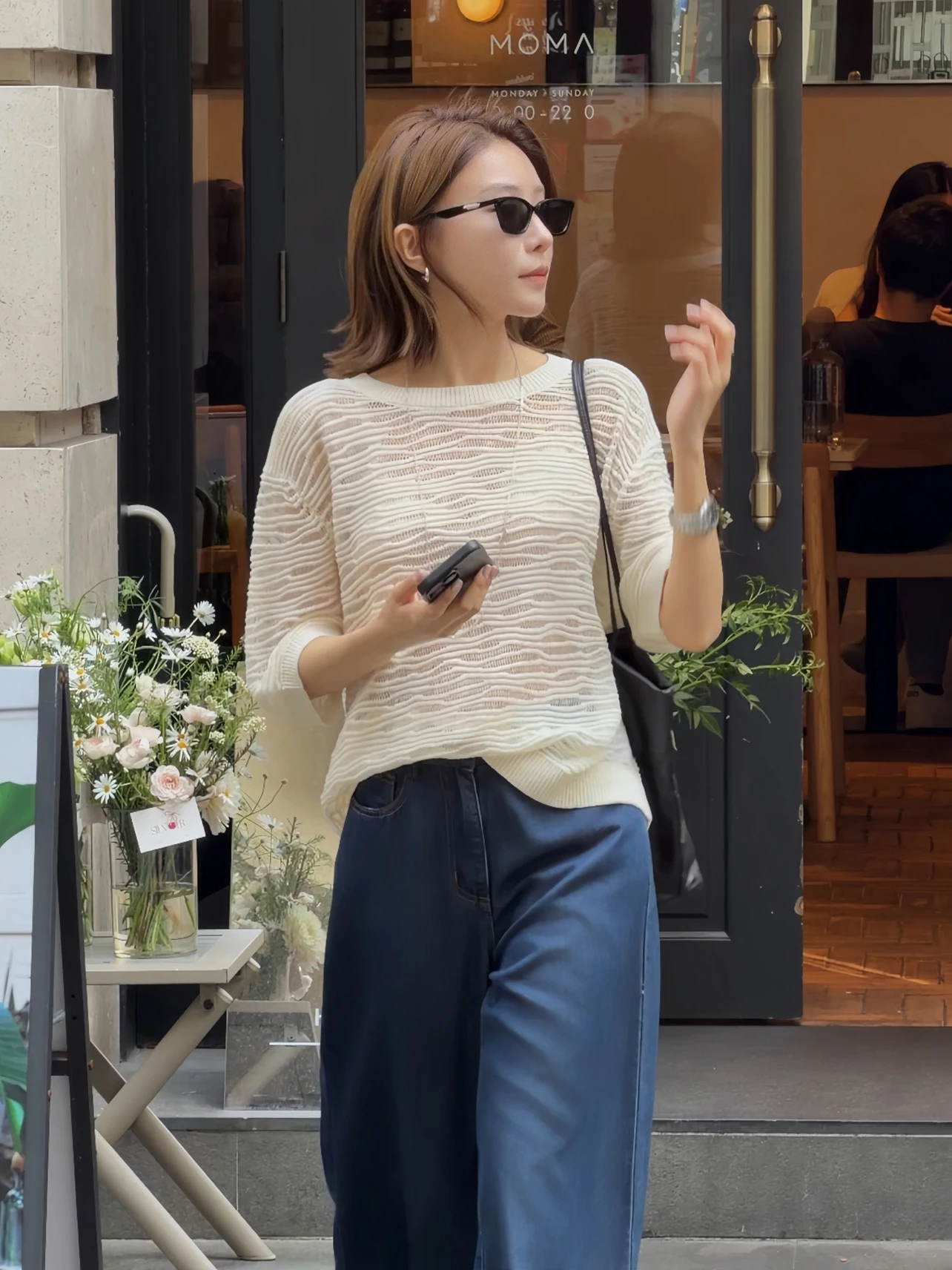 Fashionable Textured Knitted Loose Top round Neck Embossed Summer Sweatshirt Soft Casual Women's T-Shirt Breathable Skin-Frie...
Fashionable Textured Knitted Loose Top round Neck Embossed Summer Sweatshirt Soft Casual Women's T-Shirt Breathable Skin-Frie...