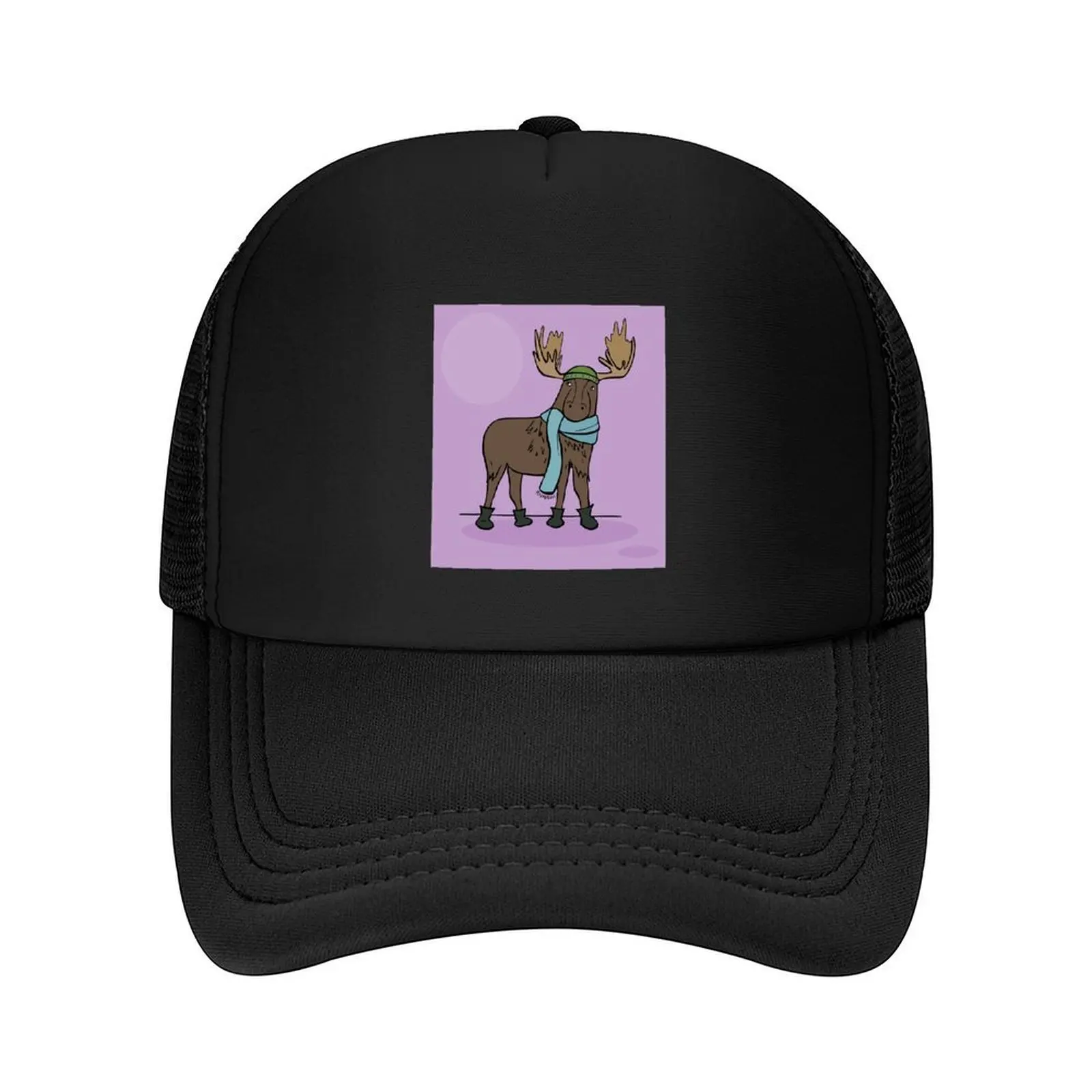 Winter Moose in a Scarf Baseball Cap Hat Beach Hat Luxury Brand Sun Hat For Children Sun Cap Golf Wear Men Women's
Winter Moose in a Scarf Baseball Cap Hat Beach Hat Luxury Brand Sun Hat For Children Sun Cap Golf Wear Men Women's