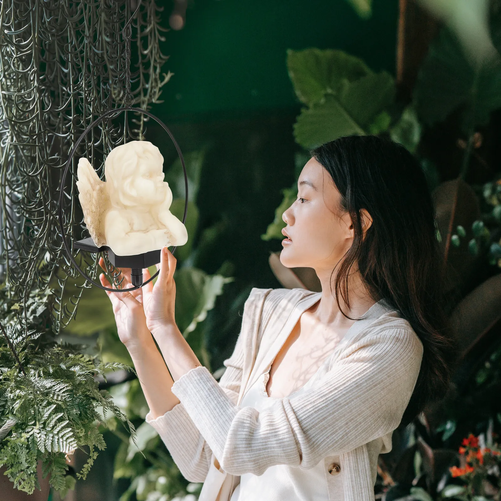 Водонепроницаемый солнечный светильник-ангел, мощная подвесная светодиодная лампа для сада, двора, наружного декора, рождественское освещение
Водонепроницаемый солнечный светильник-ангел, мощная подвесная светодиодная лампа для сада, двора, наружного декора, рождественское освещение