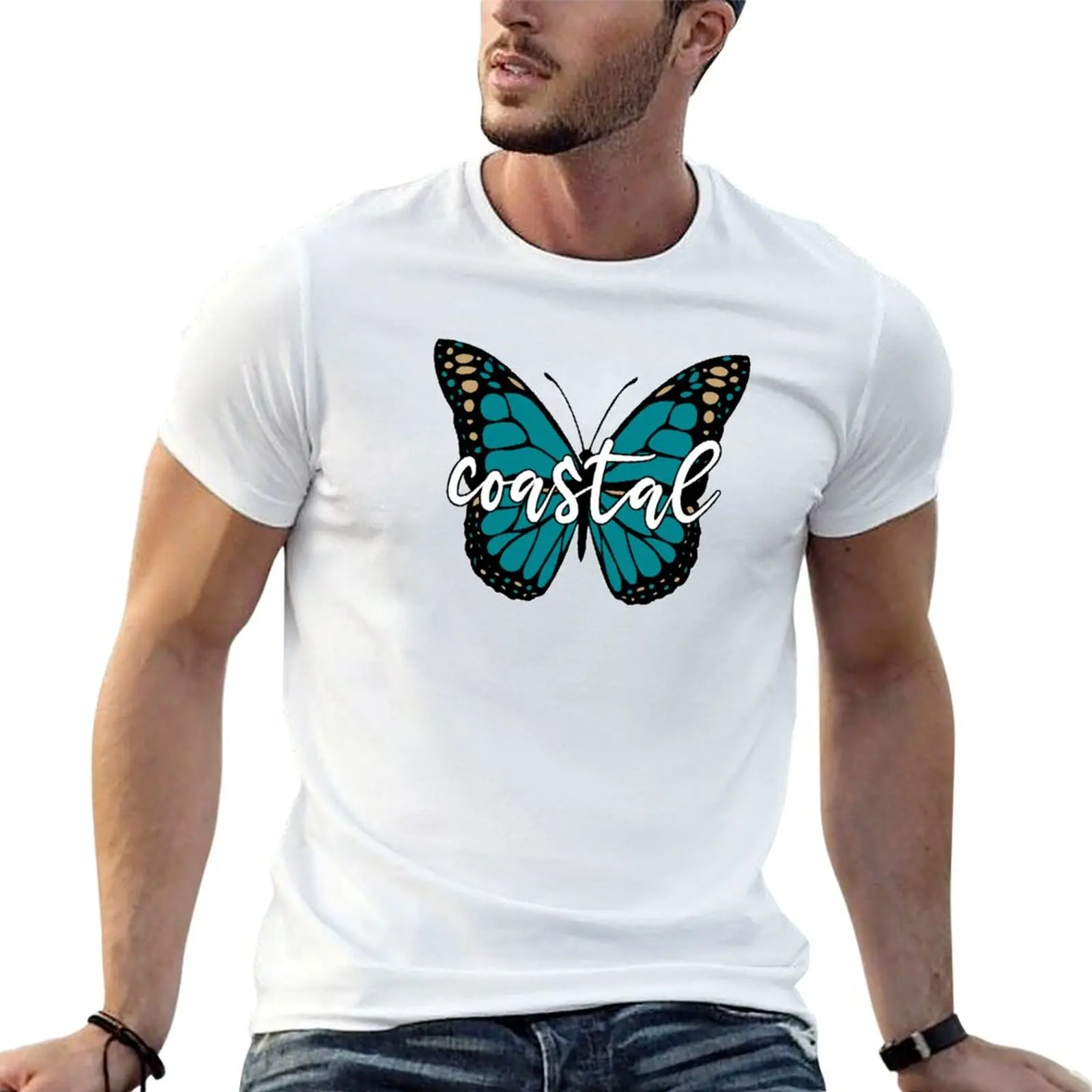Coastal Butterfly T-Shirt cotton tshirt 100% t shirt personalised t shirt for man 100 percent cotton T-shirt
Coastal Butterfly T-Shirt cotton tshirt 100% t shirt personalised t shirt for man 100 percent cotton T-shirt