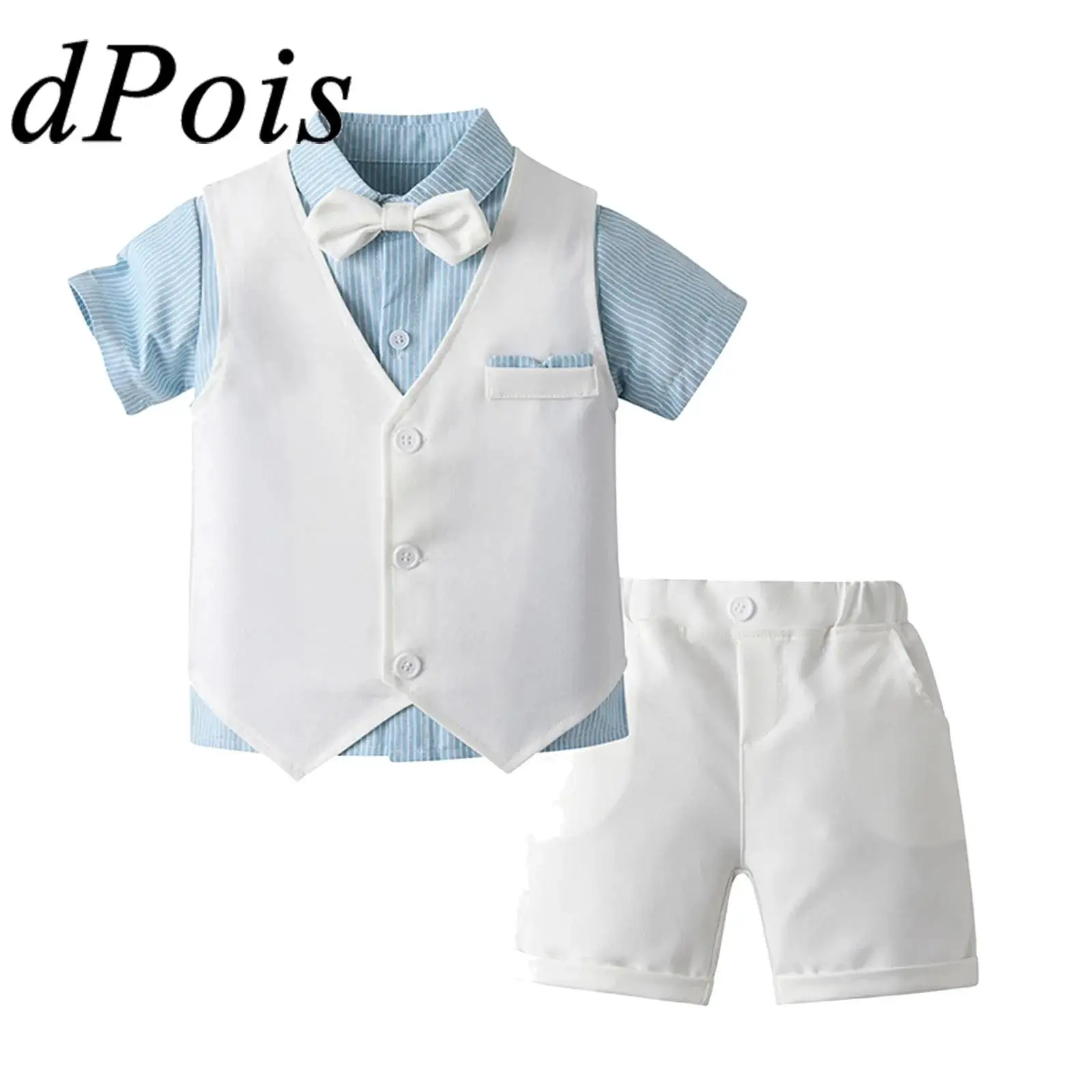 Kids Tuxedo Gentlemen Outfits Baby Boys Birthday Party Sets Lapel Striped Holiday Christmas Prom Costume Carnival Clothes Sets
Kids Tuxedo Gentlemen Outfits Baby Boys Birthday Party Sets Lapel Striped Holiday Christmas Prom Costume Carnival Clothes Sets