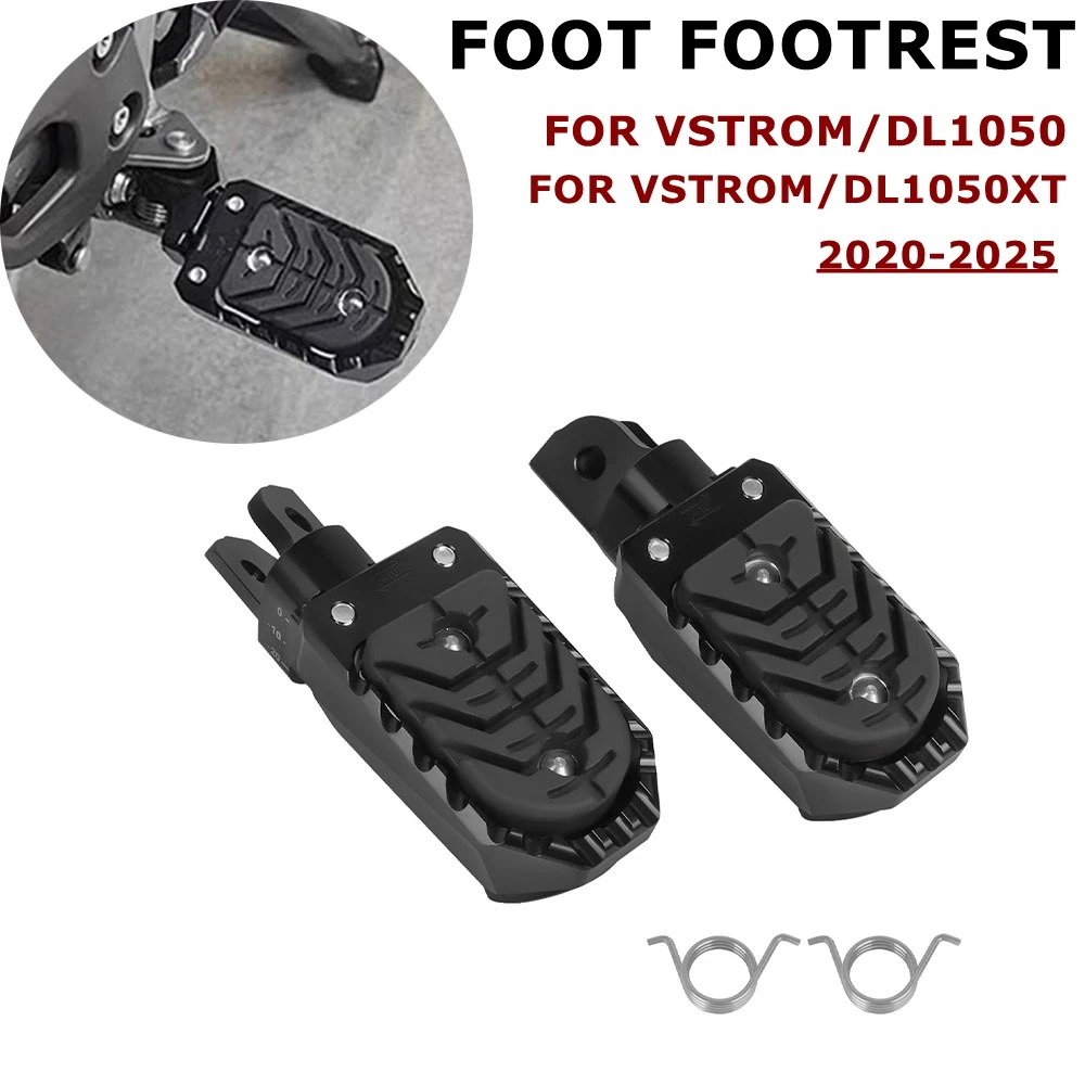 Motorcycle Footrest Wide Billet Foot Pegs Rests Footpeg For SUZUKI VSTROM 1050XT DL1050XT V-strom DL 1050 XT DL1050 XT 2020-2025
Motorcycle Footrest Wide Billet Foot Pegs Rests Footpeg For SUZUKI VSTROM 1050XT DL1050XT V-strom DL 1050 XT DL1050 XT 2020-2025