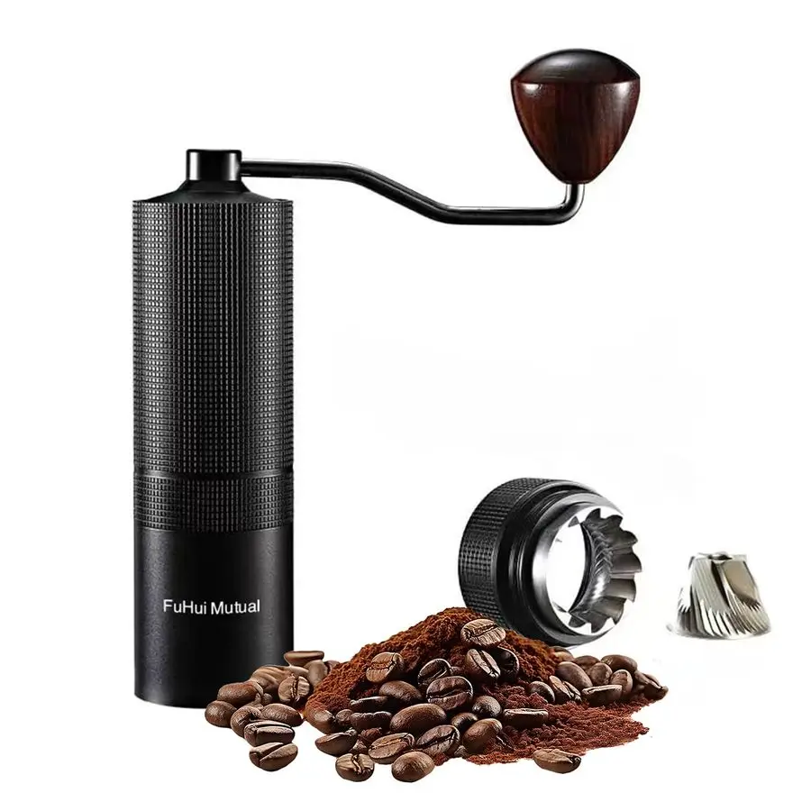 Coffee Bean Grinder with Adjustable Coarseness, CNC Stainless Steel Conical Burr 6 Core, Portable Hand Coffee Bean Mill For Home
Coffee Bean Grinder with Adjustable Coarseness, CNC Stainless Steel Conical Burr 6 Core, Portable Hand Coffee Bean Mill For Home