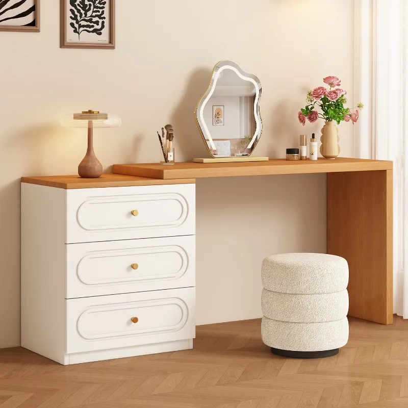 Туалетный столик с ящиками для хранения, европейский современный стиль, для спальни, органайзер для косметики, модная мебель
Туалетный столик с ящиками для хранения, европейский современный стиль, для спальни, органайзер для косметики, модная мебель