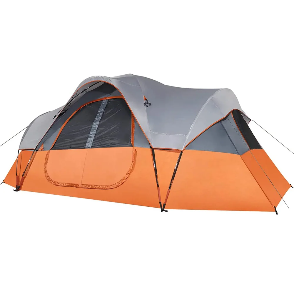 Double Layer Waterproof Anti-UV Sunshade Outdoor Travel 5 Persons+ Family Camping Tents
Double Layer Waterproof Anti-UV Sunshade Outdoor Travel 5 Persons+ Family Camping Tents
