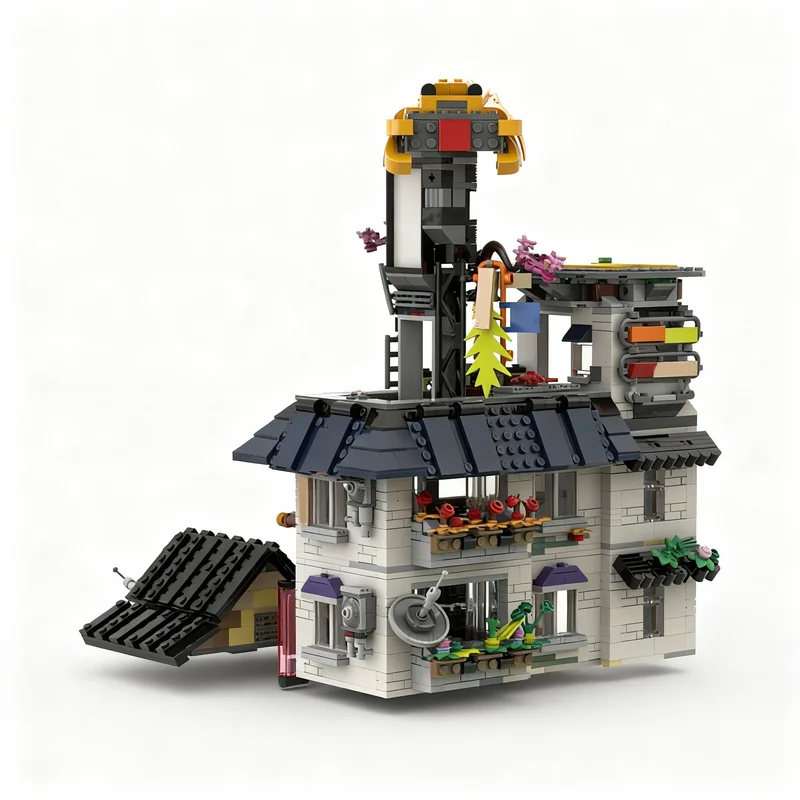 1386PCS MOC Creative Model Ninjago City Neighborhood Floors 5 7 Premium Display Assembly Building Blocks DIY Gift Collectible
1386PCS MOC Creative Model Ninjago City Neighborhood Floors 5 7 Premium Display Assembly Building Blocks DIY Gift Collectible