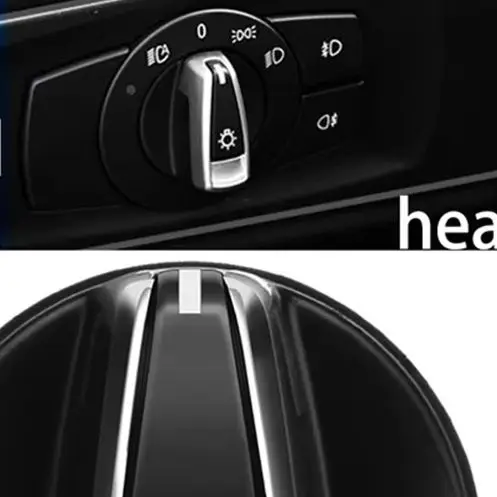 Chrome AUTO Headlight Switch Button for BMW 1 Series E88 E82 3 Series E90 E91 E92 E93 X1 E84 - Vehicle Accessory
Chrome AUTO Headlight Switch Button for BMW 1 Series E88 E82 3 Series E90 E91 E92 E93 X1 E84 - Vehicle Accessory