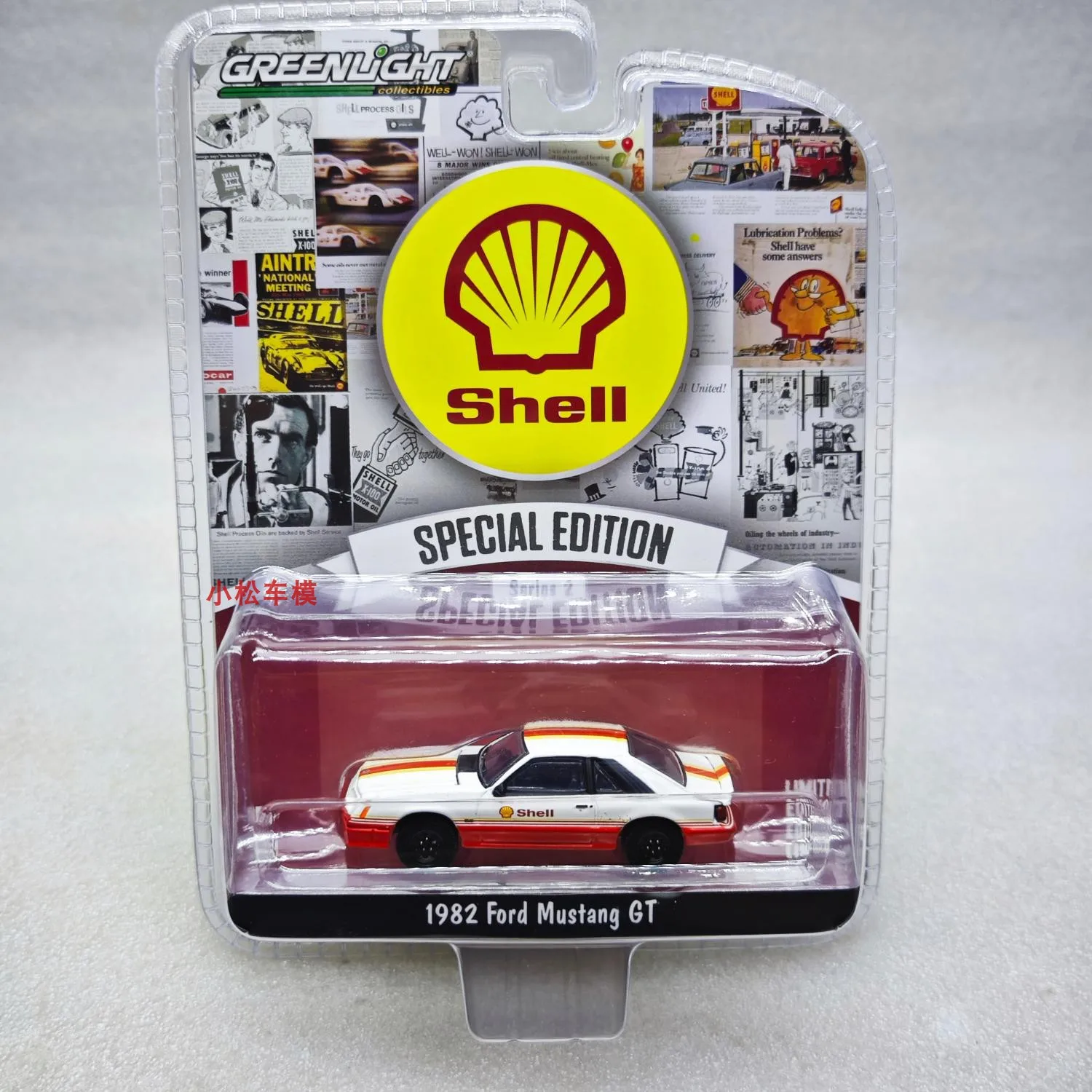 Green Light 1:64 Shell Special Edition Series 2-1982 Ford Mustang GTCar Модель из сплава Коллекционные предметы Детский подарок Игрушки Сплав
Green Light 1:64 Shell Special Edition Series 2-1982 Ford Mustang GTCar Модель из сплава Коллекционные предметы Детский подарок Игрушки Сплав
