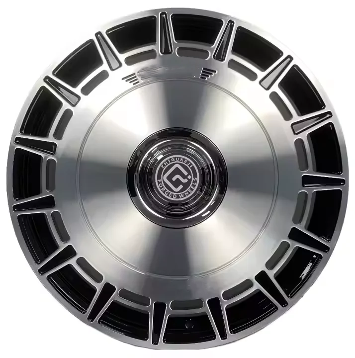 High end private customization glossy black forged rims with black lettering, high performance personalized finish passenger car
High end private customization glossy black forged rims with black lettering, high performance personalized finish passenger car