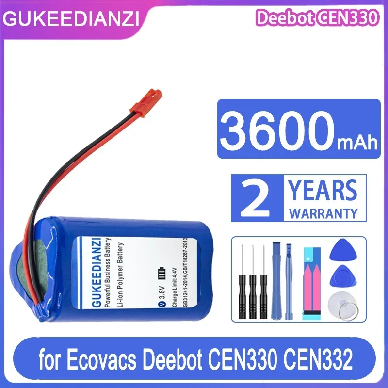 Для Ecovacs Deebot Deepoo CEN330 CEN332 вакуумный робот 3600 мАч Deebot CEN330 (интерфейс JST) аккумулятор для робота-пылесоса
Для Ecovacs Deebot Deepoo CEN330 CEN332 вакуумный робот 3600 мАч Deebot CEN330 (интерфейс JST) аккумулятор для робота-пылесоса