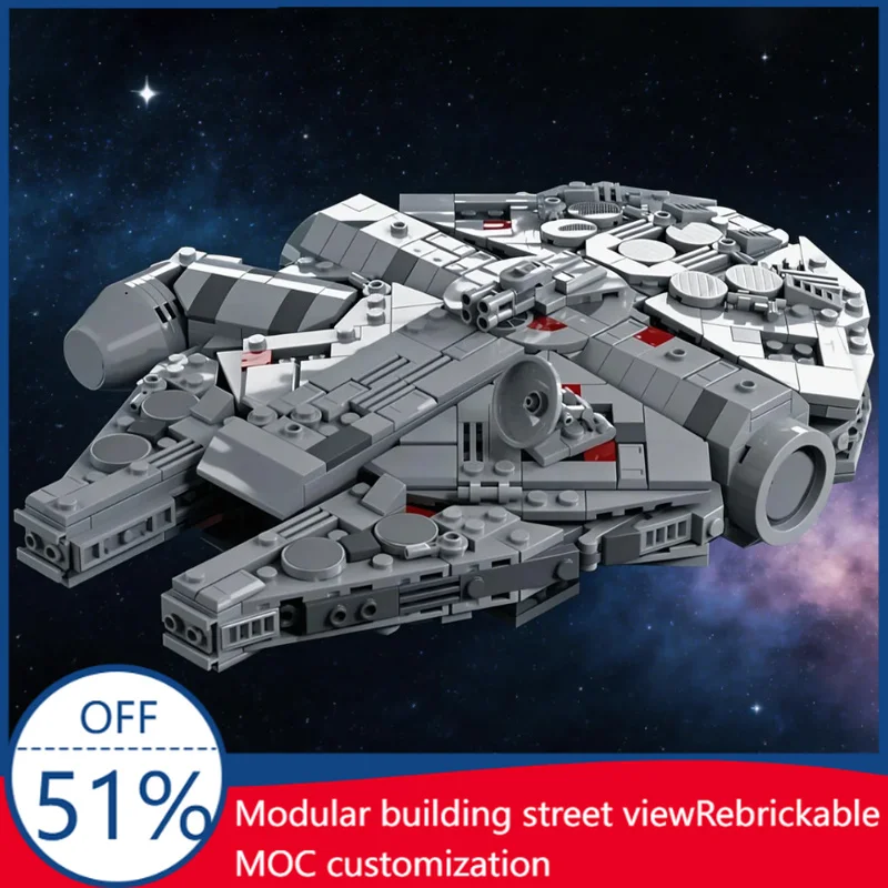 272 PCS Customize Series Space Ship Model Building Blocks Children Puzzles DIY Creative Toys Boys Girls Halloween Display Gifts
272 PCS Customize Series Space Ship Model Building Blocks Children Puzzles DIY Creative Toys Boys Girls Halloween Display Gifts