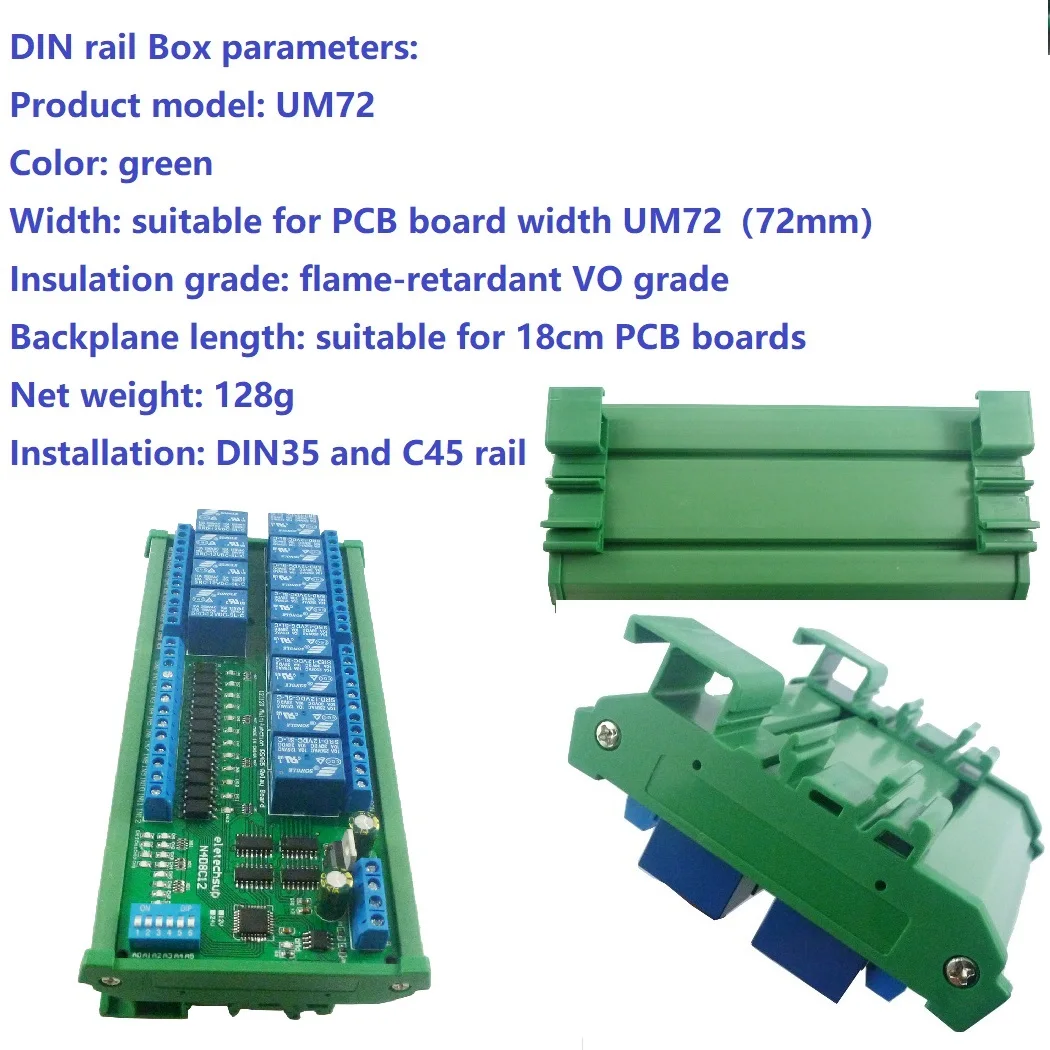 Релейный выход Modbus RTU 03 06 10, модуль с цифровым входом RS485, 12 каналов, рельсовая коробка C45 N4D8C12
Релейный выход Modbus RTU 03 06 10, модуль с цифровым входом RS485, 12 каналов, рельсовая коробка C45 N4D8C12