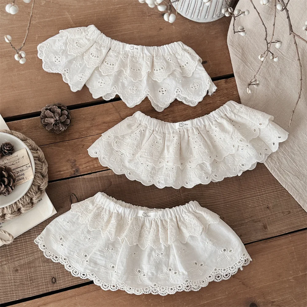 2025 Spring New Baby Girl Cute Lace Skirts Cartoon Embroidery Infant Toddler Sweet Bow Princess Skirts Cotton Girls Mini Skirts
2025 Spring New Baby Girl Cute Lace Skirts Cartoon Embroidery Infant Toddler Sweet Bow Princess Skirts Cotton Girls Mini Skirts