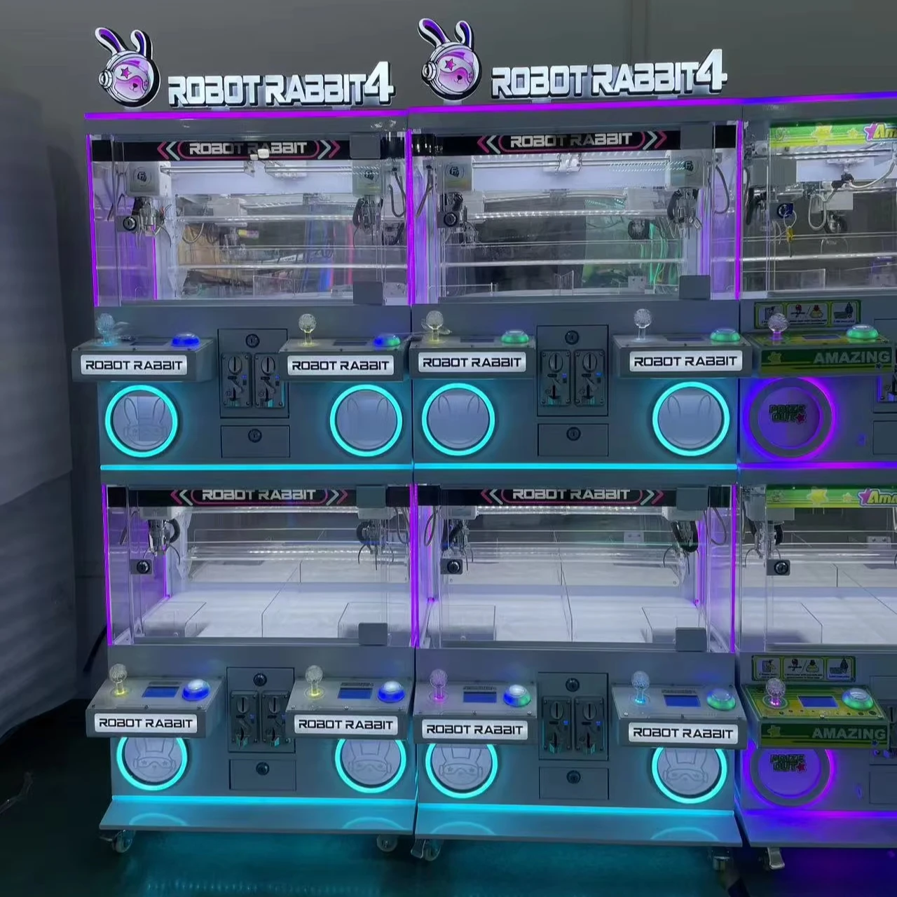 Customizable Metal Shopping Mall Amusement Claw Machine
Customizable Metal Shopping Mall Amusement Claw Machine