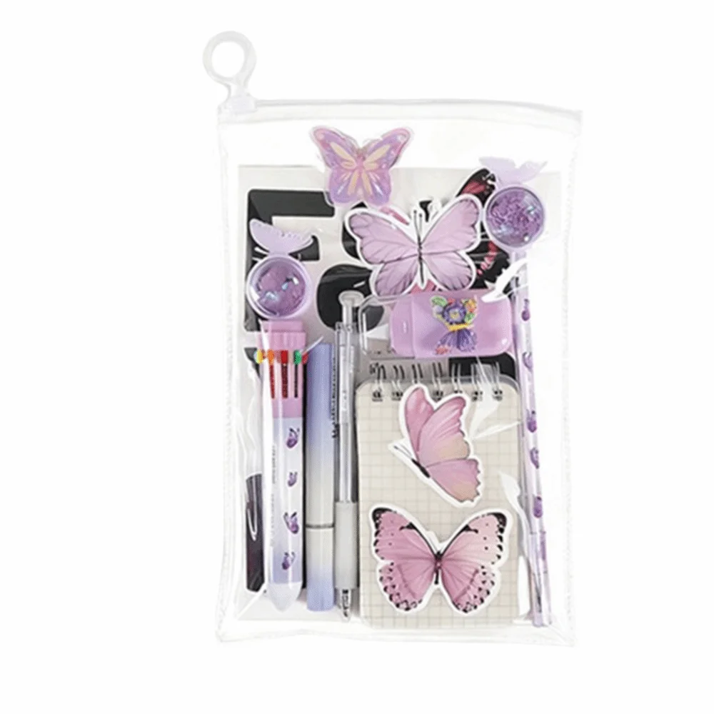 9 in 1 Butterfly Stationery Set Highlighter Pen Pencils Erasers Student Stationery Set Ballpoint Pen INS Student Tools Set
9 in 1 Butterfly Stationery Set Highlighter Pen Pencils Erasers Student Stationery Set Ballpoint Pen INS Student Tools Set