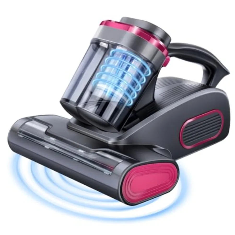 Rechargable Handheld Vacuum - Wireless Bed Vacuum Cleaner - Portable Mattress Vacuum 8.5KPa UV with High Heating Tech and Rolle
Rechargable Handheld Vacuum - Wireless Bed Vacuum Cleaner - Portable Mattress Vacuum 8.5KPa UV with High Heating Tech and Rolle