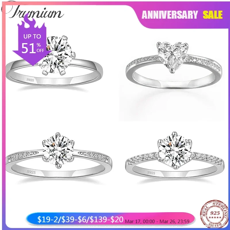 Trumium 925 Sterling Silver Exquisite Fashion Sparkling 5A Zircon Rings For Women Classic Wedding Engagement Ring Bride Jewelry
Trumium 925 Sterling Silver Exquisite Fashion Sparkling 5A Zircon Rings For Women Classic Wedding Engagement Ring Bride Jewelry
