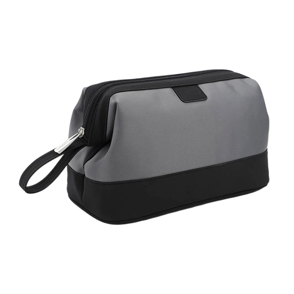 Water repellent Nylon Toiletry Bag Grey Zipper Portable Storage Wash Bag for Men High density Waterproof Fabric Durable Travel
Water repellent Nylon Toiletry Bag Grey Zipper Portable Storage Wash Bag for Men High density Waterproof Fabric Durable Travel
