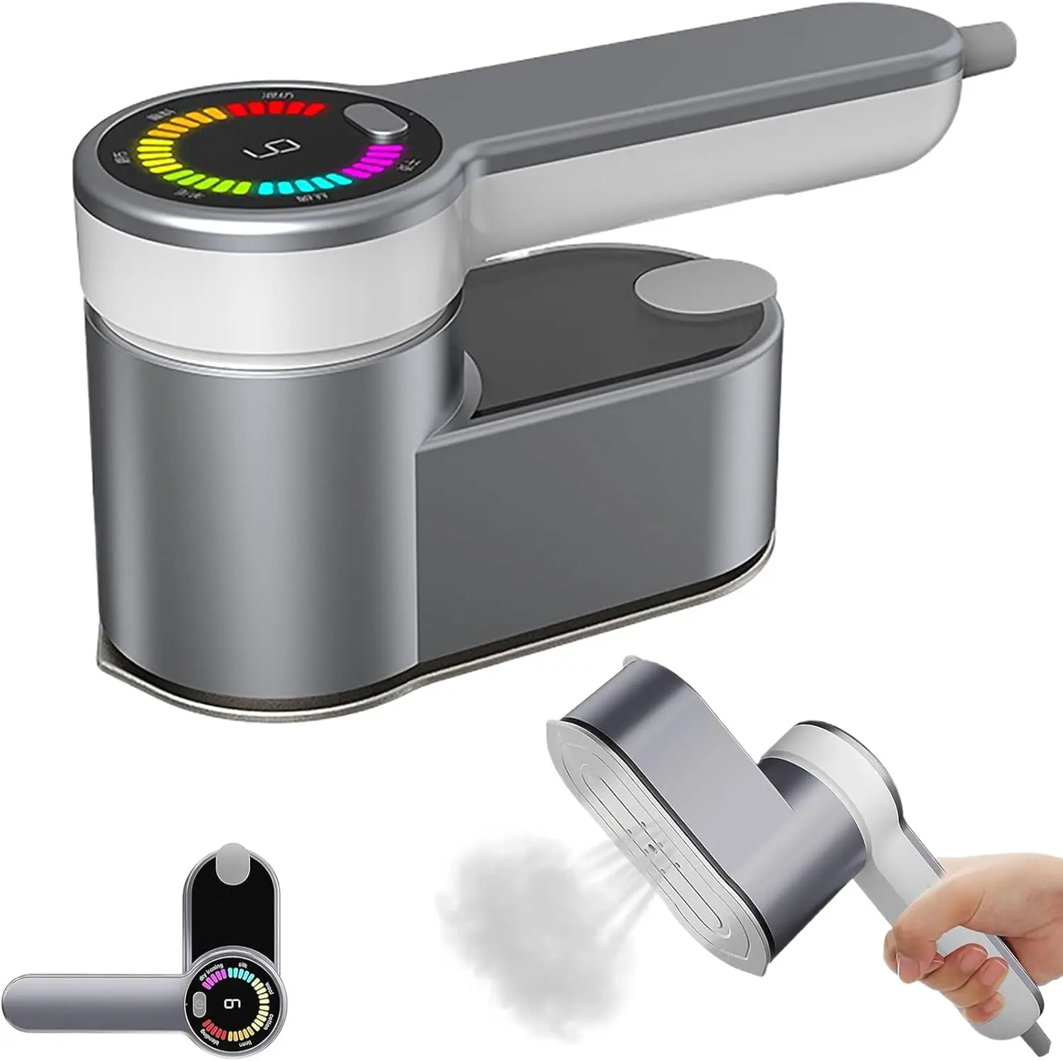 Портативный отпариватель для одежды, быстрый нагрев 10 с, портативный отпариватель для одежды для путешествий (110–120 В), для дома и путешествий
Портативный отпариватель для одежды, быстрый нагрев 10 с, портативный отпариватель для одежды для путешествий (110–120 В), для дома и путешествий