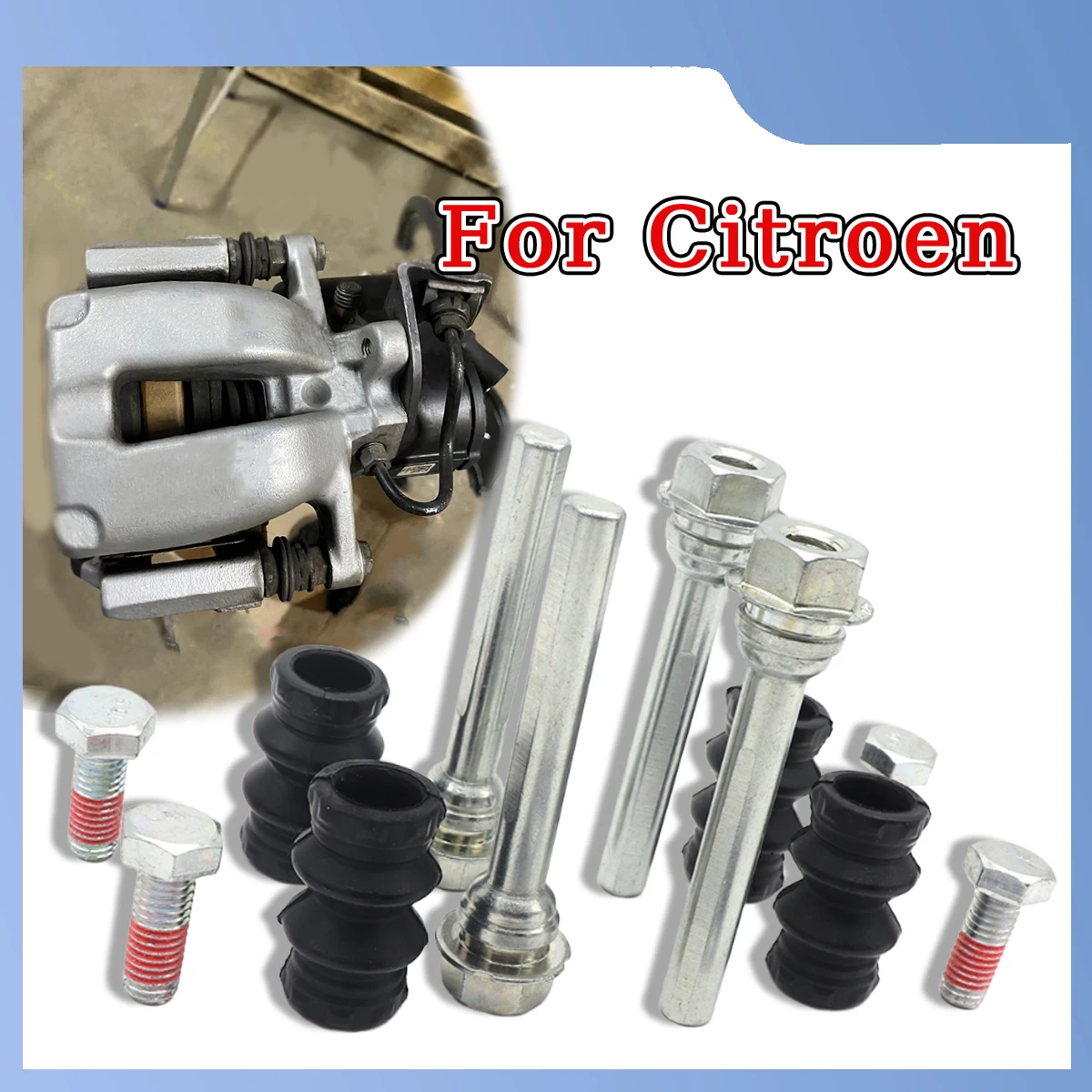 Brake Caliper Cylinder Slider Guide Pin Rubber Boot Seal Kit For Citroen C4 CACTUS Coupe LA LC NC C5 RD Break RW C6 TD DS5 JUMPY
Brake Caliper Cylinder Slider Guide Pin Rubber Boot Seal Kit For Citroen C4 CACTUS Coupe LA LC NC C5 RD Break RW C6 TD DS5 JUMPY