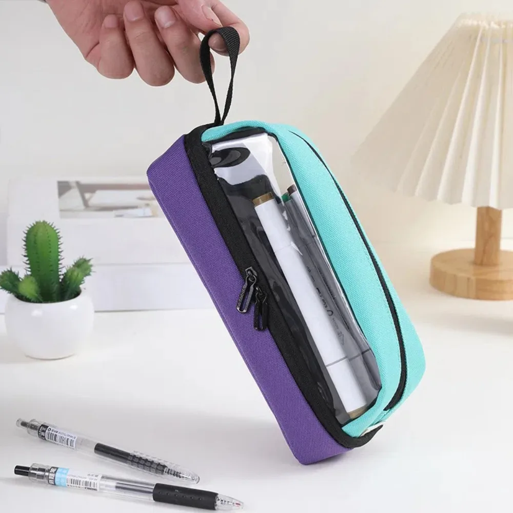 Fashion Canvas Stationery Bag Large Capacity Multi Layer Pen Pouch Students School Supplies Makeup Storage Bag Student Writing
Fashion Canvas Stationery Bag Large Capacity Multi Layer Pen Pouch Students School Supplies Makeup Storage Bag Student Writing