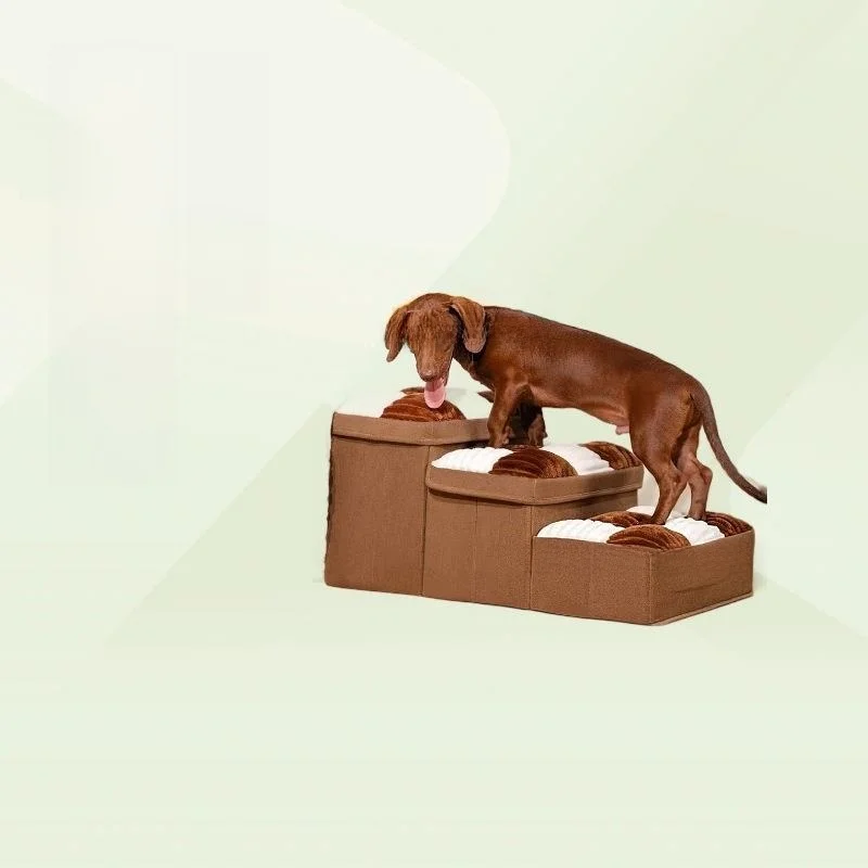 Anti-Slip Pet Stair Climber Home Entrance Dog Stairs Small Dog Ladder Multi-Functional Storage Pet Boardwalk Dog Bed
Anti-Slip Pet Stair Climber Home Entrance Dog Stairs Small Dog Ladder Multi-Functional Storage Pet Boardwalk Dog Bed