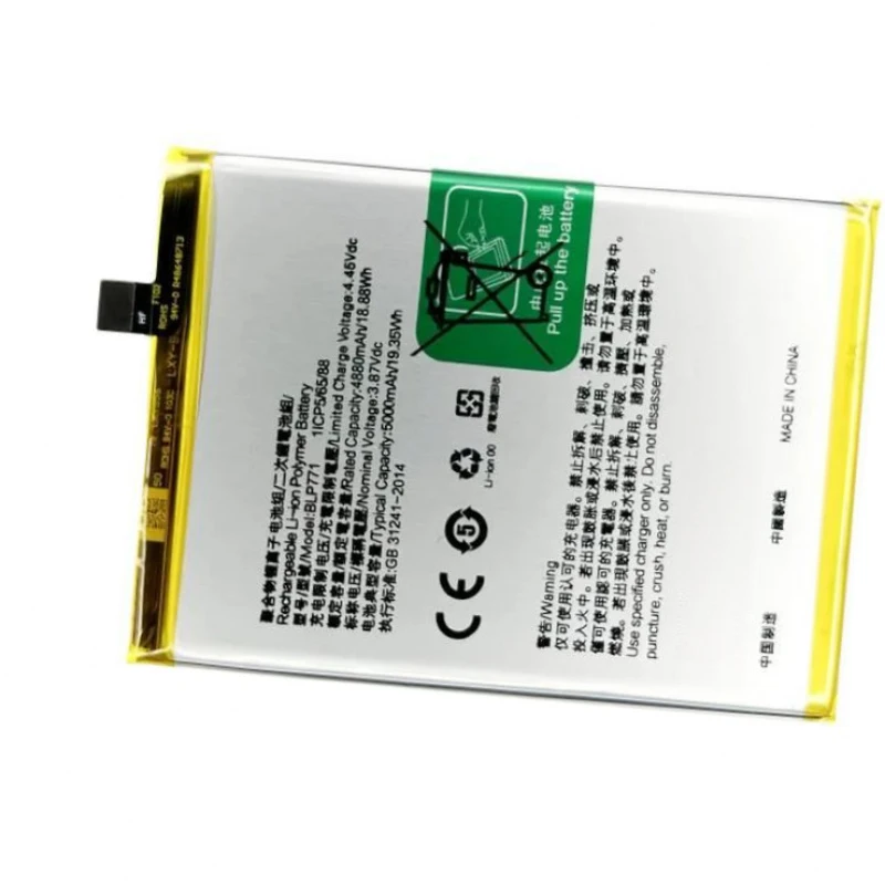 Genuine BLP771 5000mAh Replacement Battery For Realme 6i Global C25Y Mobile Phone + Free Tools
Genuine BLP771 5000mAh Replacement Battery For Realme 6i Global C25Y Mobile Phone + Free Tools