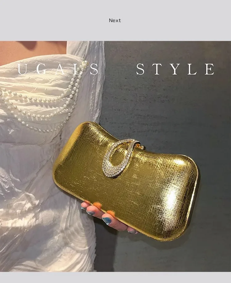 Luxury Gold Color Women Clutch Purse Wedding Party Banquet Bag Glitter Shiny Evening Bag Fashion Handbag Shoulder Crossbody Bag
Luxury Gold Color Women Clutch Purse Wedding Party Banquet Bag Glitter Shiny Evening Bag Fashion Handbag Shoulder Crossbody Bag