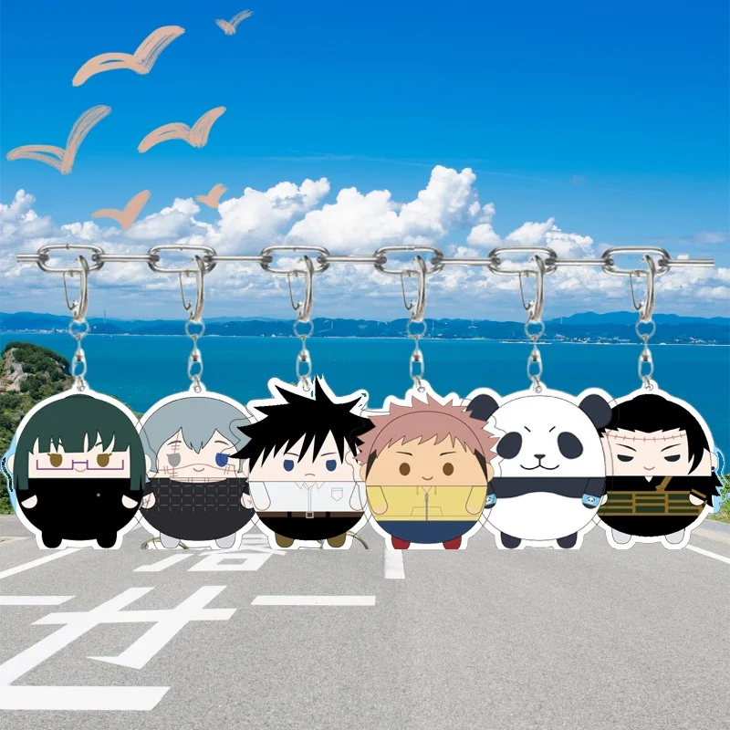 Anime Acrylic Keychain Bag Pendant for Jjk Yuji Itadori Nobara Kugisaki Satoru Gojo Maki Zenin Ryomen Sukuna Creative Fans Gifts
Anime Acrylic Keychain Bag Pendant for Jjk Yuji Itadori Nobara Kugisaki Satoru Gojo Maki Zenin Ryomen Sukuna Creative Fans Gifts