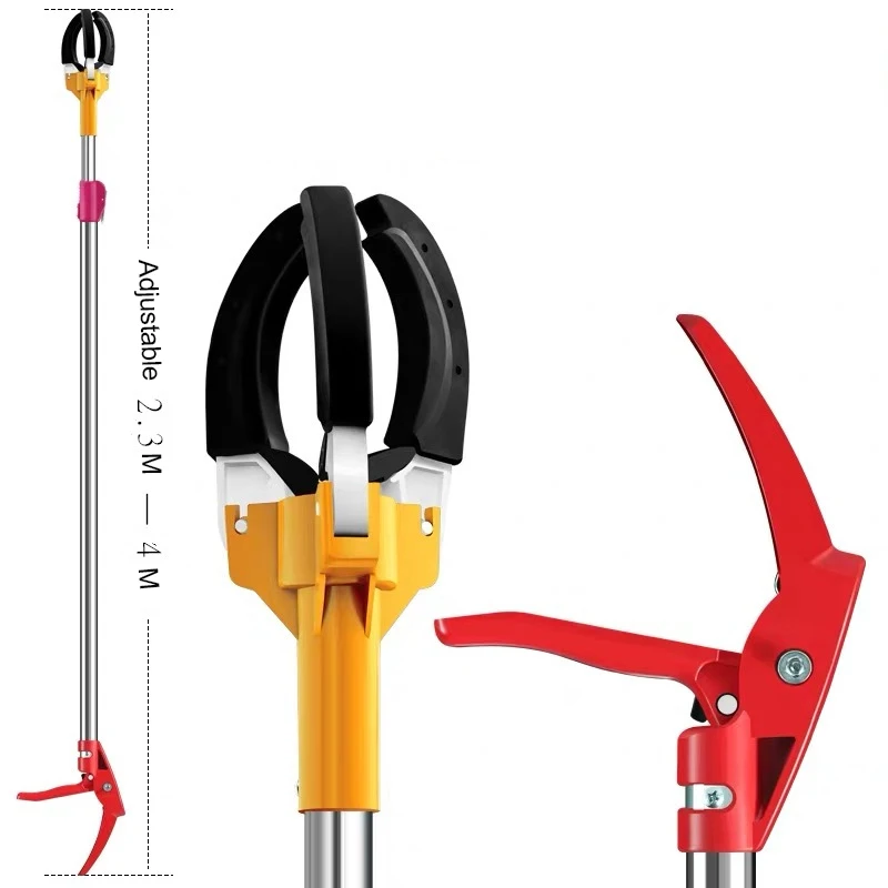 Long Handle Garden Tool Extendable Fruit Picker Three Claws High - Altitude Fruit Picking Telescopic Rod Picking Fruit
Long Handle Garden Tool Extendable Fruit Picker Three Claws High - Altitude Fruit Picking Telescopic Rod Picking Fruit