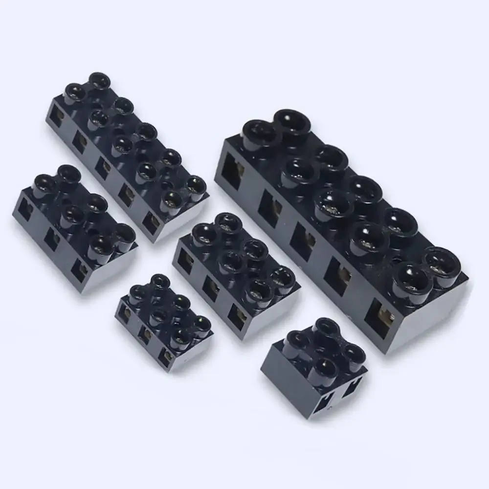 1Pcs New X5 Series Terminal Block 20-6 AWG 2/3/5/10 Holes Wiring Connector Screw Docking Brass Terminal Electrical Connector
1Pcs New X5 Series Terminal Block 20-6 AWG 2/3/5/10 Holes Wiring Connector Screw Docking Brass Terminal Electrical Connector
