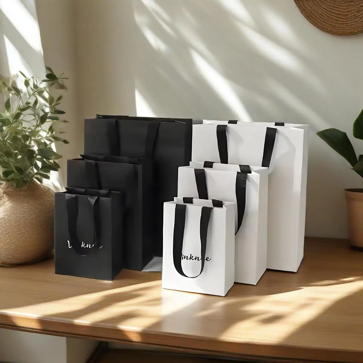 Custom Logo Paper Tote Bag Clothing Shoes Jewelry Cosmetic Lipstick Shopping Bags with Handles Various Sizes Wedding Gift Bulk
Custom Logo Paper Tote Bag Clothing Shoes Jewelry Cosmetic Lipstick Shopping Bags with Handles Various Sizes Wedding Gift Bulk