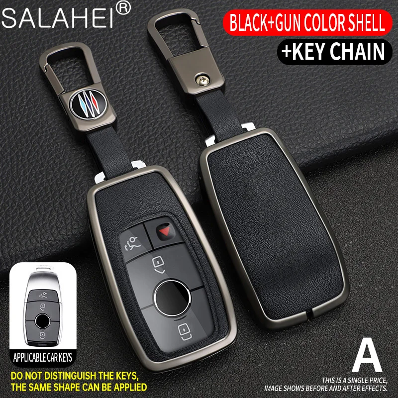 Alloy Leather Car Key Case Cover Key Shell Protector for Mercedes Benz E C S GLC Class E200 E400 E63 W213 S550 S560 C260 A200
Alloy Leather Car Key Case Cover Key Shell Protector for Mercedes Benz E C S GLC Class E200 E400 E63 W213 S550 S560 C260 A200