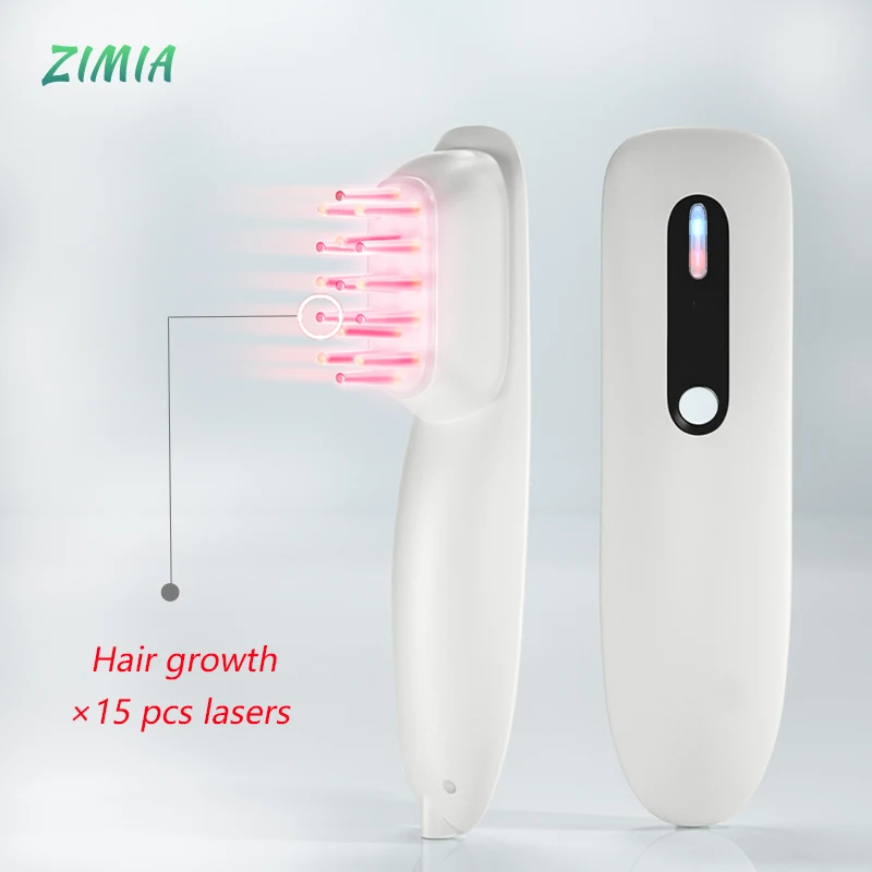 ZIMIA Hair Maintenance 650nm Laser Hair Regrowth Comb Anti Hair Loss Treatment hair Regrowth Hair Care Comb Therapy Device
ZIMIA Hair Maintenance 650nm Laser Hair Regrowth Comb Anti Hair Loss Treatment hair Regrowth Hair Care Comb Therapy Device