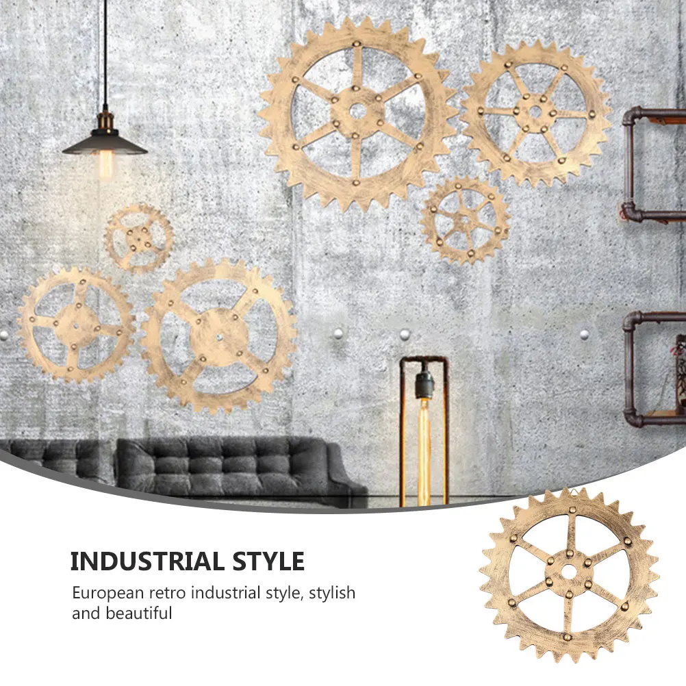 Vintage Industrial Gear Wall Decor Hand Painted Bar Home Fine Craftsmanship European Retro Style Coffee Office Accessories
Vintage Industrial Gear Wall Decor Hand Painted Bar Home Fine Craftsmanship European Retro Style Coffee Office Accessories