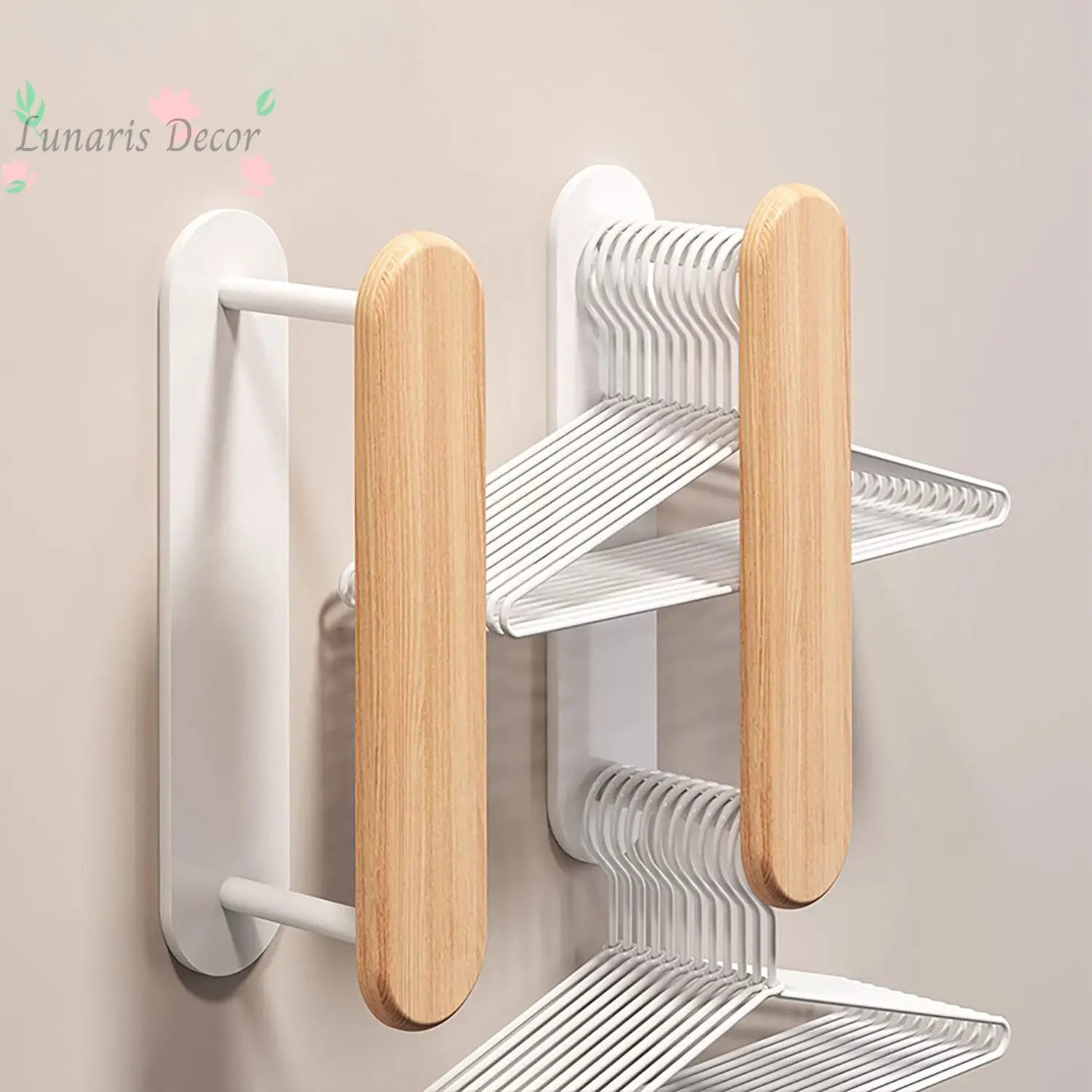 Walnut hanger storage rack non-punching balcony household hanger solid wood drying rack finishing
Walnut hanger storage rack non-punching balcony household hanger solid wood drying rack finishing