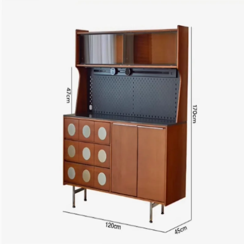 French side cabinet integrated hole board retro locker coffee side cabinet simple entrance cabinet solid wood bucket
French side cabinet integrated hole board retro locker coffee side cabinet simple entrance cabinet solid wood bucket