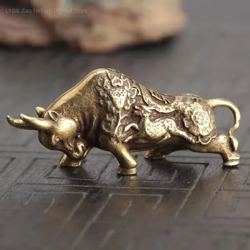 Brass Bullfighting Statue, Lucky Copper Animal Figurine, Wealth Bringing Miniature Ornament for Home & Office Desk Decor
Brass Bullfighting Statue, Lucky Copper Animal Figurine, Wealth Bringing Miniature Ornament for Home & Office Desk Decor